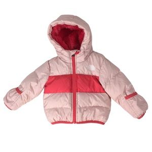 The North Face Infant Pink Puffer Coat size 3-6 months
